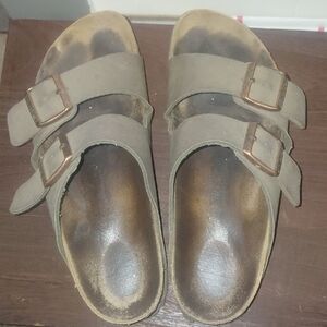 Birkenstock Brown Leather Sandals